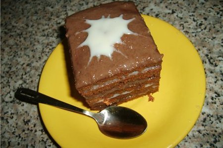 Тортик нежная шоколадка: шаг 1