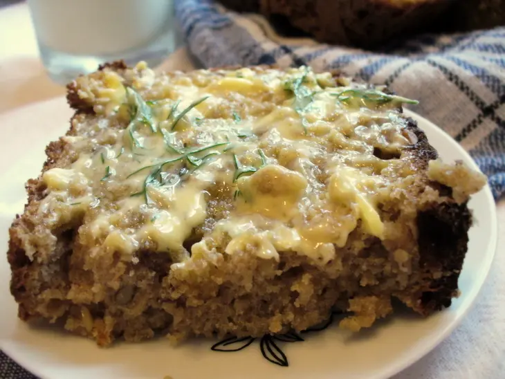 Хлебушек с орешками на закваске: шаг 8