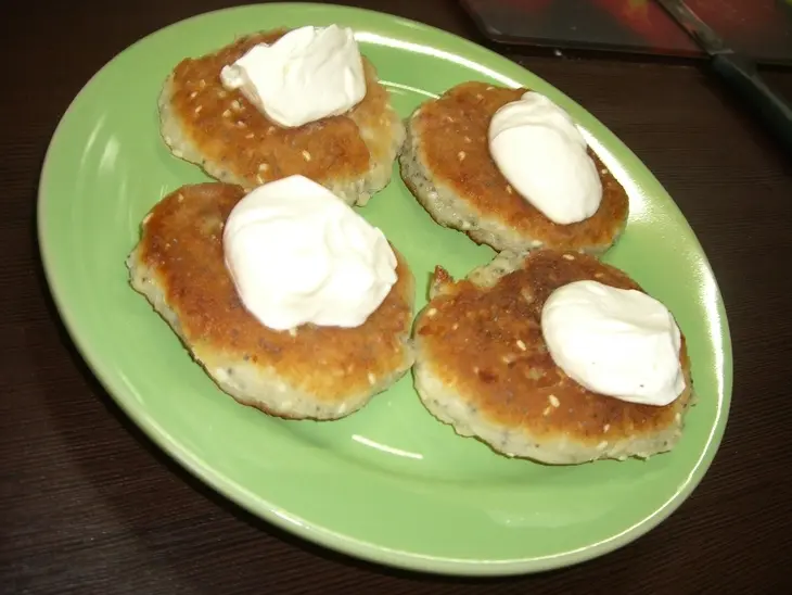 Сырники с кунжутом и маком!!!: шаг 6