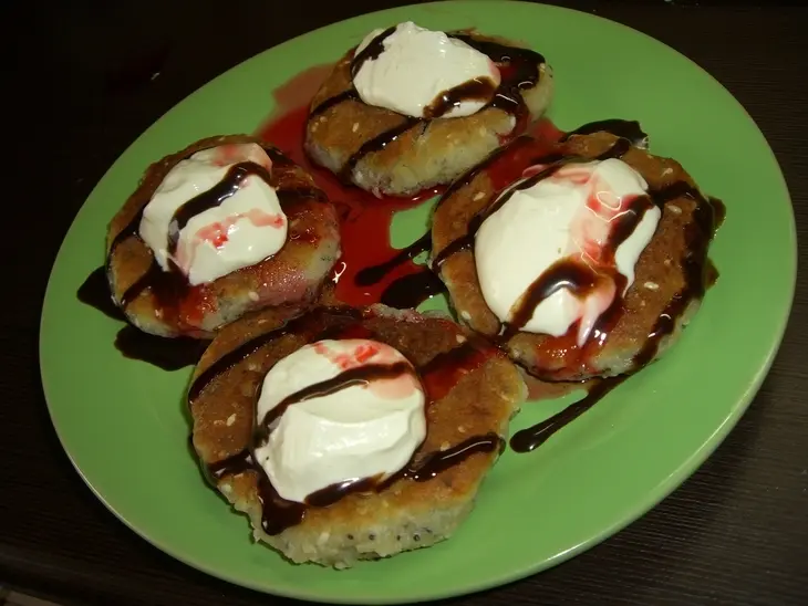 Сырники с кунжутом и маком!!!: шаг 7