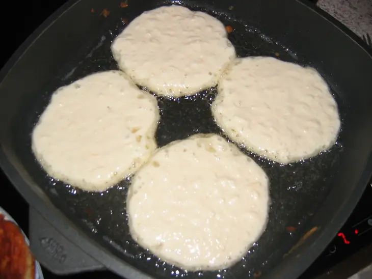 Apfel-pancakes или oладьи с яблоком: шаг 3