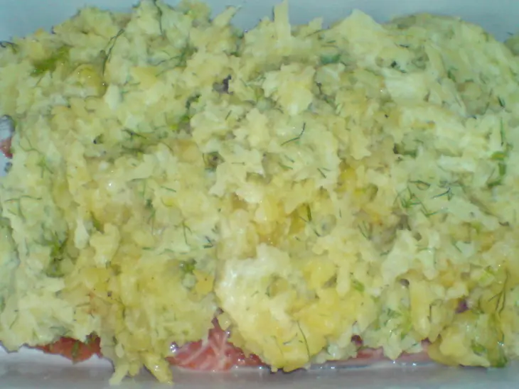 Рыбка под картофельной стружкой: шаг 6