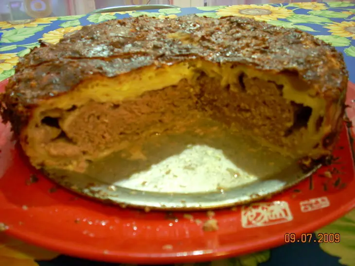 Мясной пирог из лаваша: шаг 8