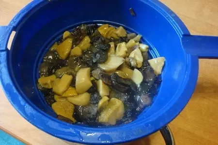 Грибной зельц: шаг 1