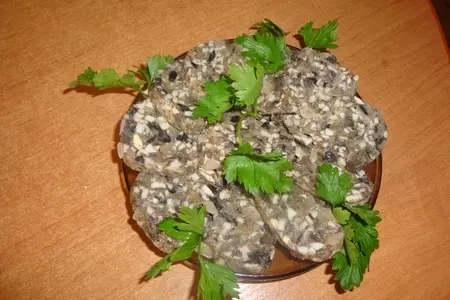 Грибной зельц: шаг 7
