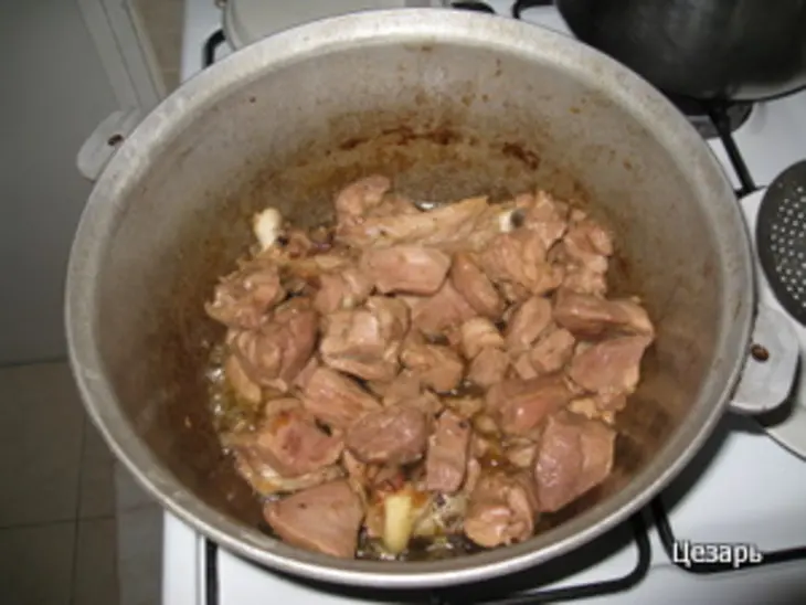 Мясо индейки с овощами.: шаг 2