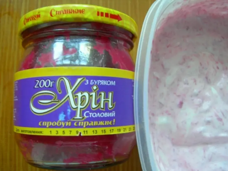 Салат из копченой скумбрии с молодым картофелем и молодой свеклой: шаг 3