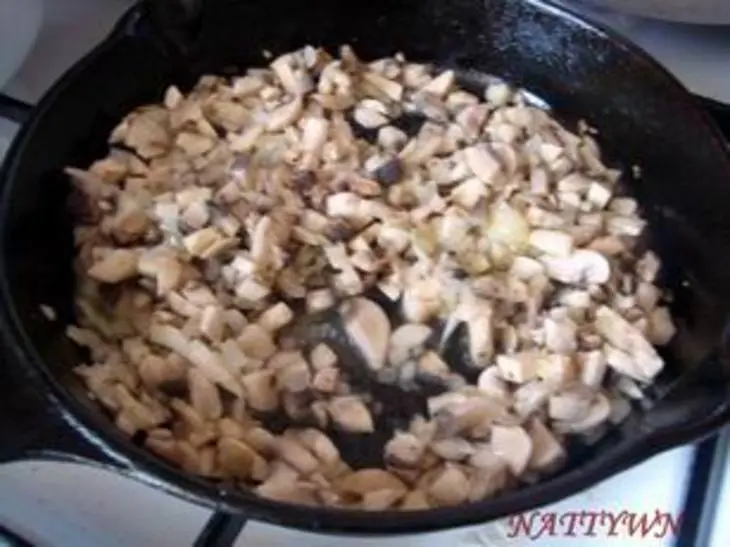 Картофельные лодочки с грибной начинкой.: шаг 3