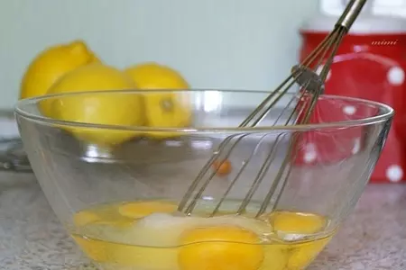 Ореховый пай с лимонным кремом и тоффи: шаг 1