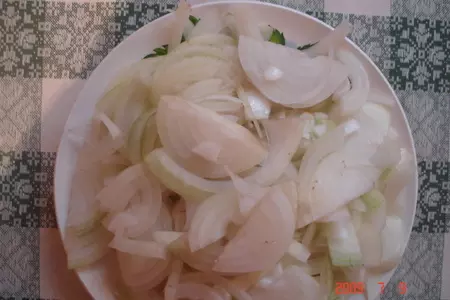Салат с печенью богатырь: шаг 2