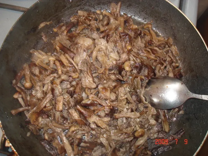 Салат с печенью богатырь: шаг 3