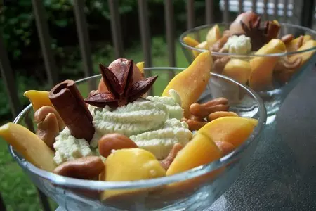 Десерт полезно вкусный с творогом и айвой !!!!: шаг 3