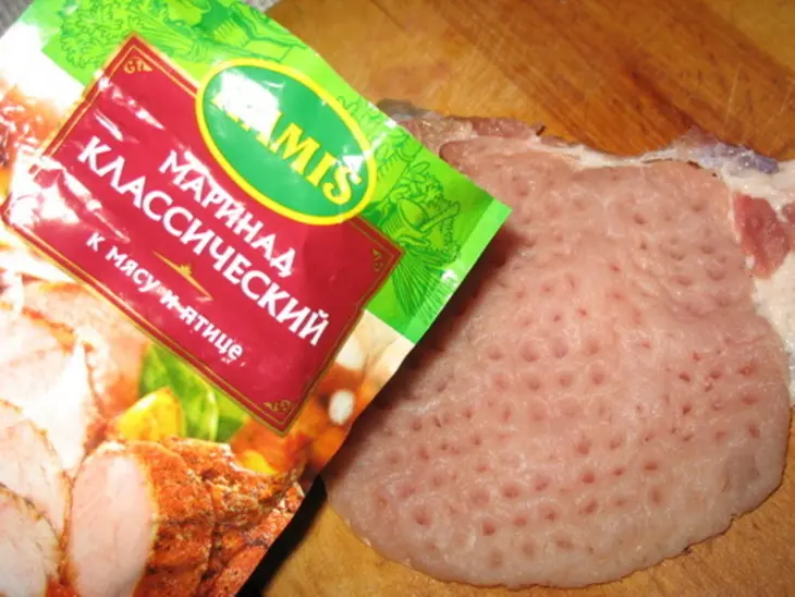Свиная отбивная в кляре: шаг 2