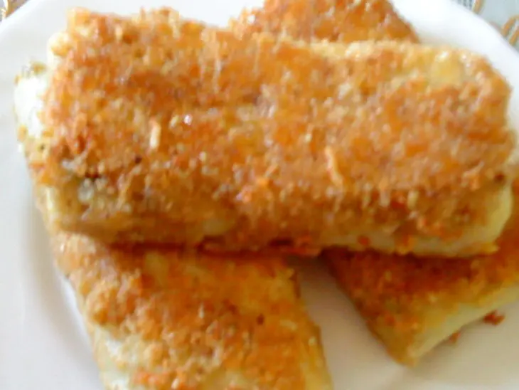 Блинчики в хрустящей корочке с грибной начинкой: шаг 9