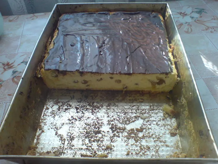 Творожный пирог с изюмом: шаг 2