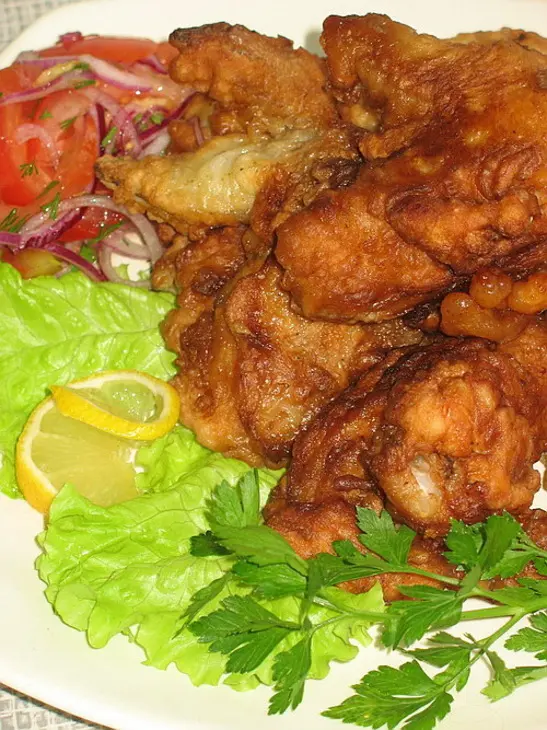 Куринные крылышки в пивном кляре: шаг 7