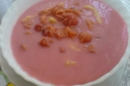 Кукурузная каша с вишнёвым борщём: шаг 3