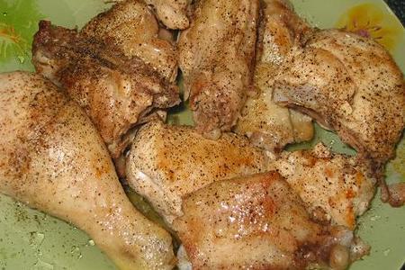 Курица с гречкой томленая в духовке: шаг 1
