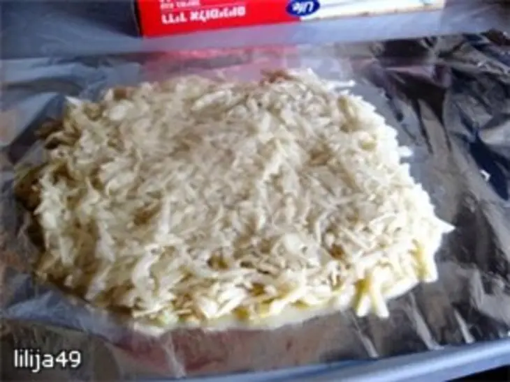 Батон из картошки с куриным мясом: шаг 3