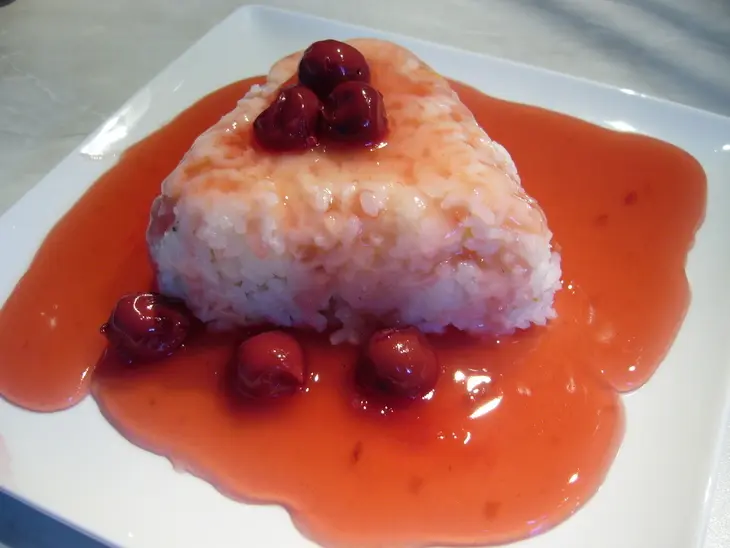 Не детский десерт „молoчный рис с киселем“ или „ milchreis mit rote grütze“: шаг 4
