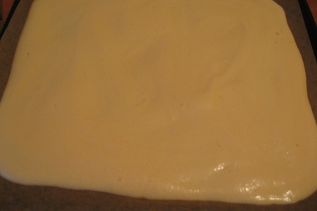 Торт творожно-иогуртовый с апельсиновым желе: шаг 3