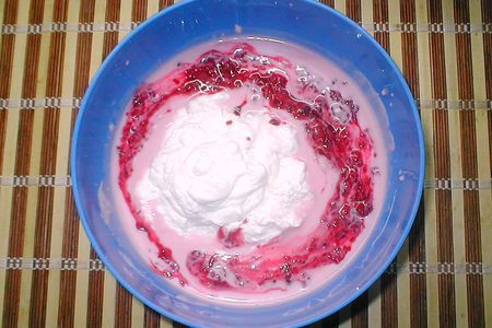 Торт  "ягода - малина": шаг 4
