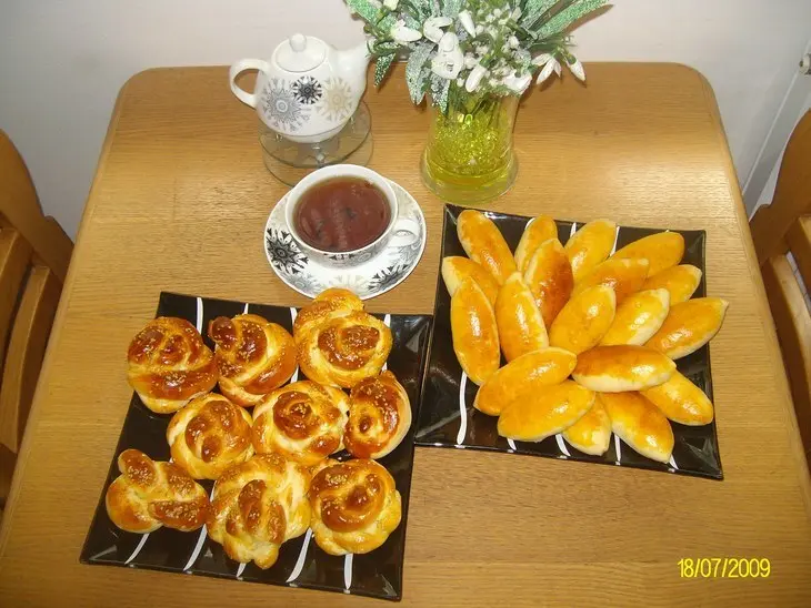 Пирожки с сыром (брынза): шаг 5