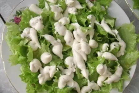 Салат "цезарь" с курицей: шаг 4