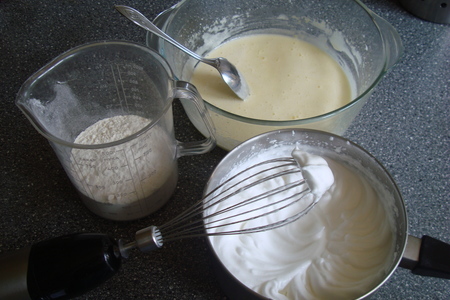 Торт с йогуртовым кремом "нектариновая неженка": шаг 1