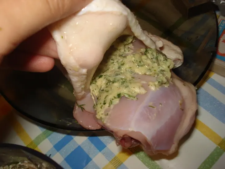 Куриные ножки с сюрпризом: шаг 3
