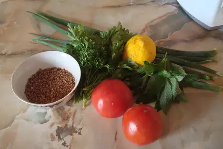 Салат "табули"(ливанская кухня на русский лад): шаг 1