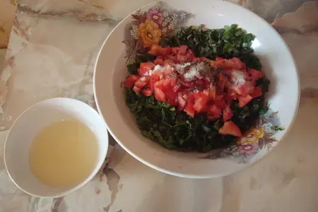 Салат "табули"(ливанская кухня на русский лад): шаг 2