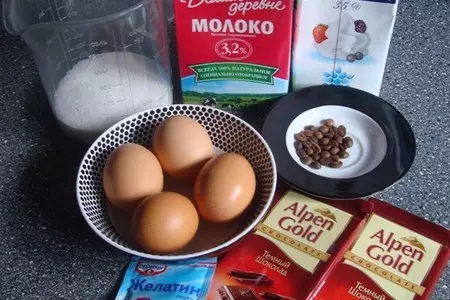 Кофейно-шоколадные десерты: шаг 1