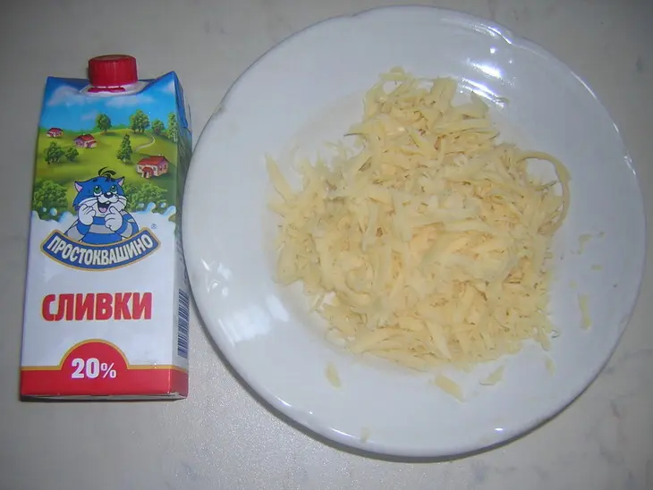 Томатный суп с сыром: шаг 3