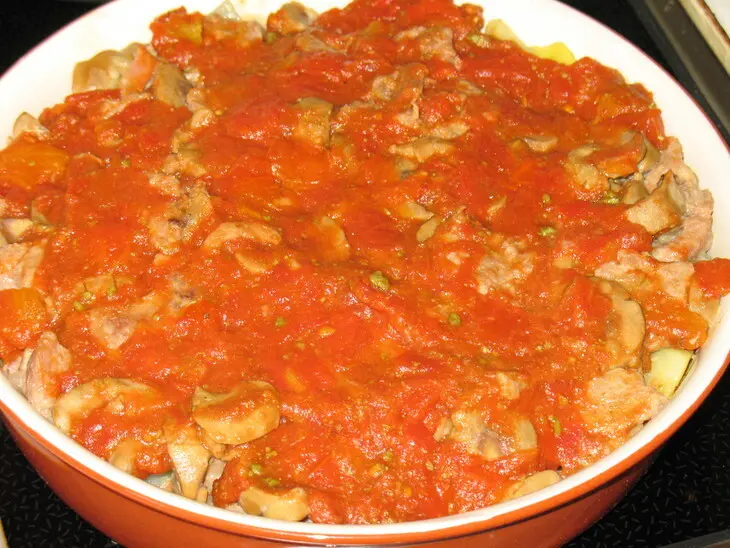 Английский пирог?? с говядиной и почками.: шаг 4