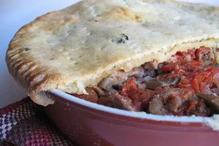 Английский пирог?? с говядиной и почками.: шаг 9
