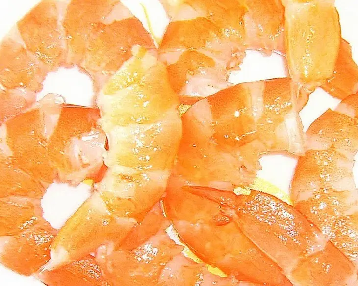 Пшеничная каша с креветками и мятой: шаг 3