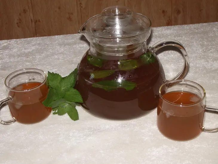 Ice  tea.   холодный чай.: шаг 1