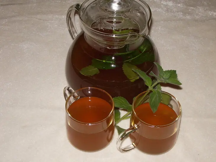 Ice  tea.   холодный чай.: шаг 4