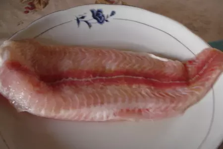 Рыба теляпия с кабачками в микроволновке: шаг 1