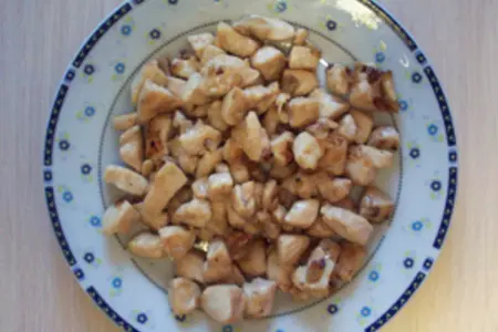 Блинчики с курицей и овощами: шаг 2
