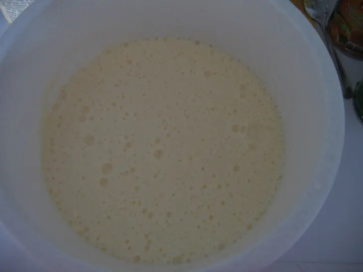 Мандариновый пирог с кокосовой стружкой: шаг 1