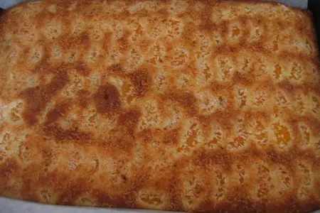 Мандариновый пирог с кокосовой стружкой: шаг 3