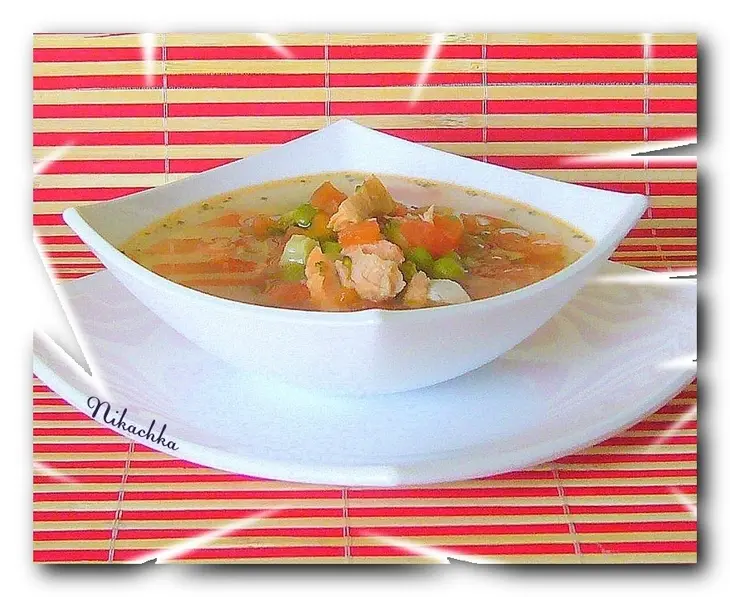 Рыбный суп с овощами: шаг 5