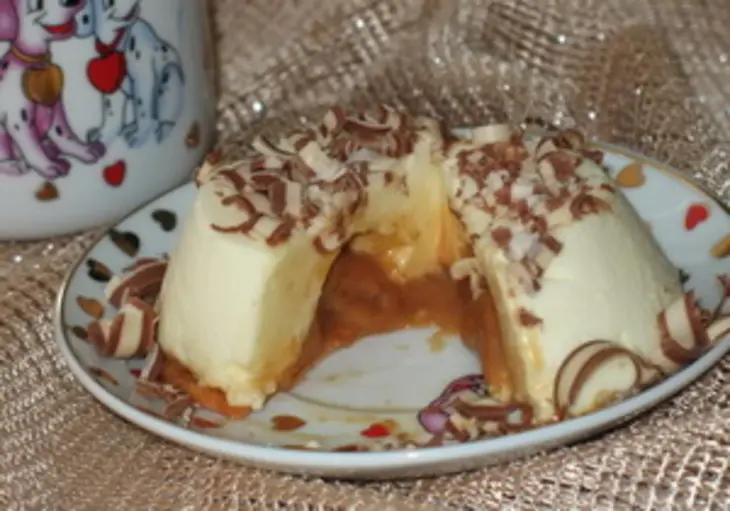 Десерт «альметте» с сюрпризом: шаг 5