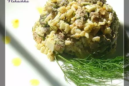 Салат "лейла": шаг 3