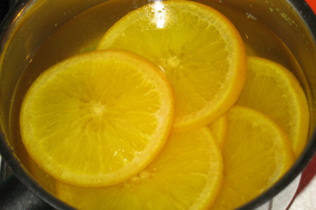 Торт с малиной и глазированными апельсинами. «солнышко для иришки»: шаг 1