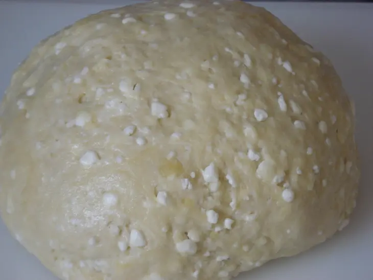 Творожные кармашки с начинкой: шаг 1