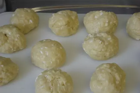 Творожные кармашки с начинкой: шаг 2