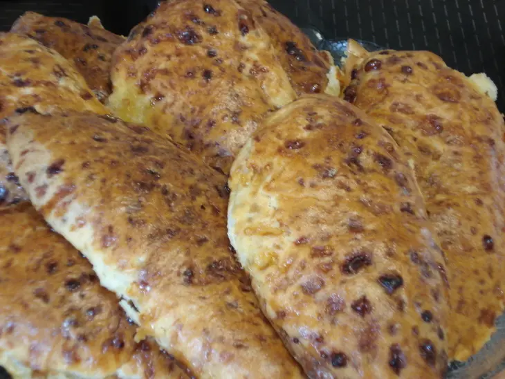 Творожные кармашки с начинкой: шаг 8